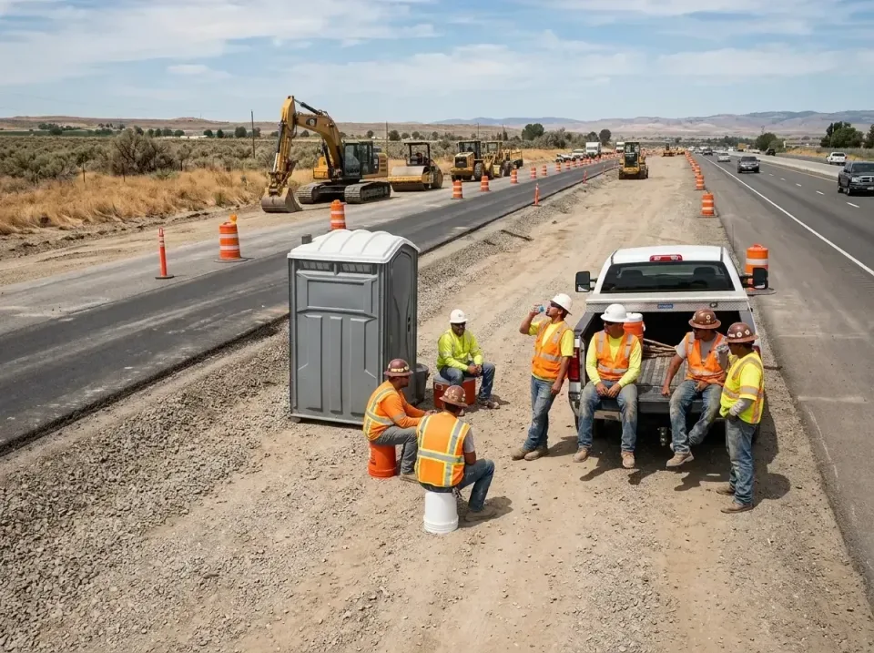 highway-road-construction-crew-007 — frequently asked questions, Porta Potty and Restroom Rentals in Savage, MD